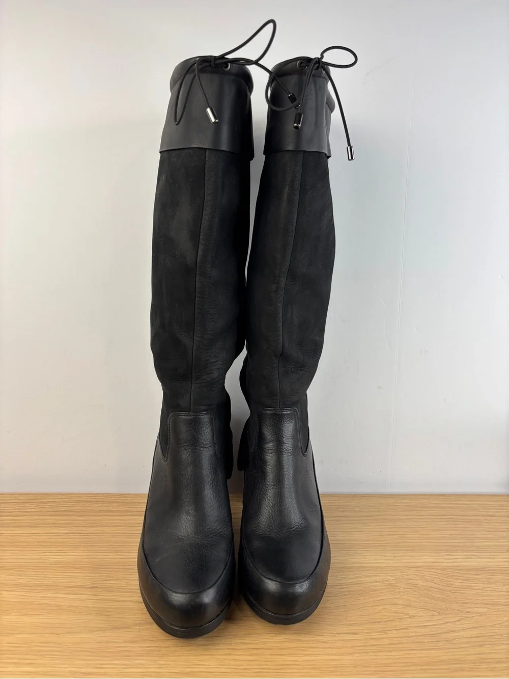 Clarks London Town GTX Black Suede / Leather Waterproof GORE-TEX Woman’s 9